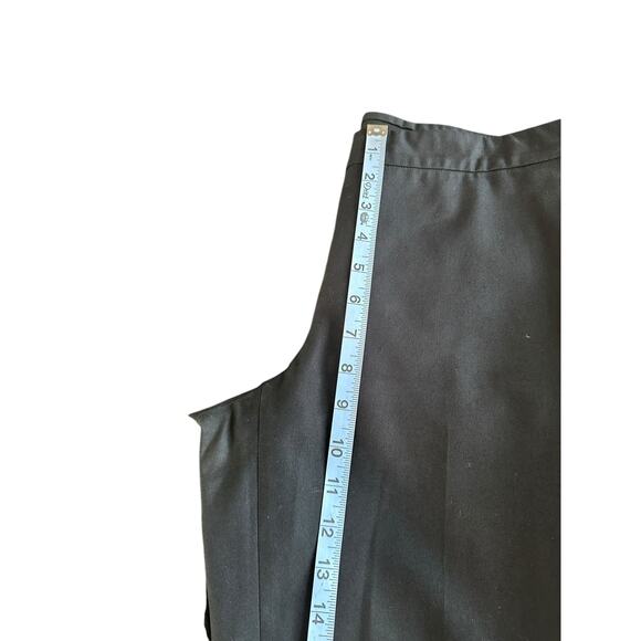 Theory Ankle Pants Black Pull On Stretch Office‎ Work Business Career Size 6 - Picture 8 of 10